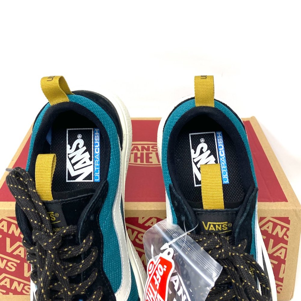 Vans Ultrarange Exo Se Blue Black Suede Shoes Women's Size Canvas VN0A4UWM4Y1 - Picture 4 of 11